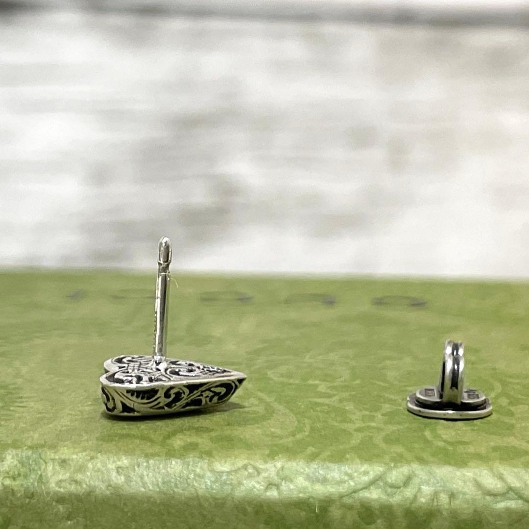 【極美品】グッチ　ハートピアス片耳　アラベスク　メンズ/レディース