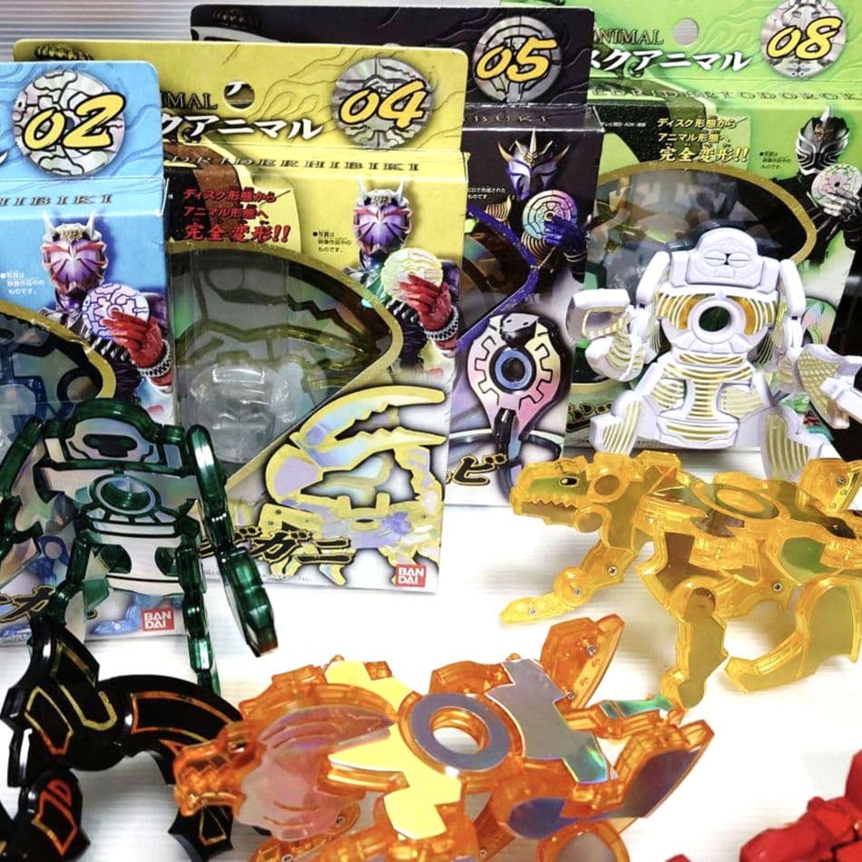 仮面ライダー響鬼 ディスクアニマル 10点セット