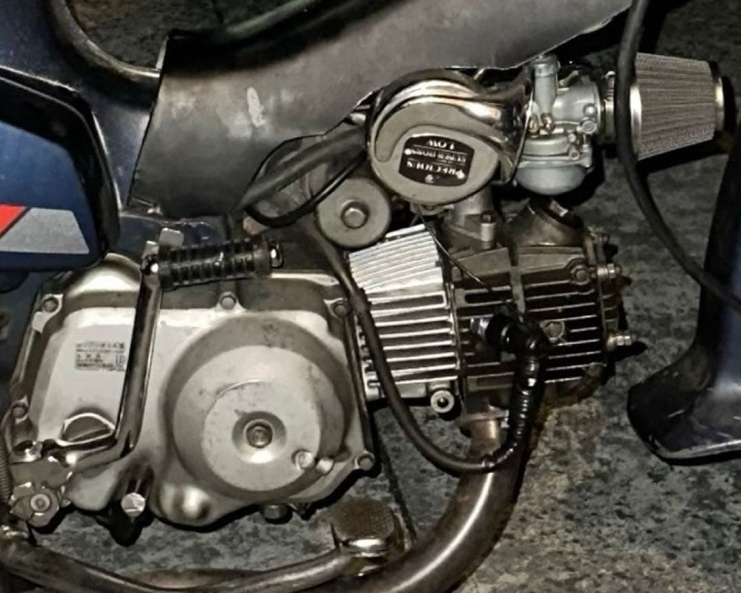 カブ75cc4速セル付きエンジン