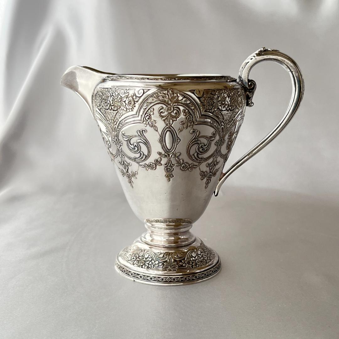 【Wilcox】 コーヒーセット 3点【シルバープレート】