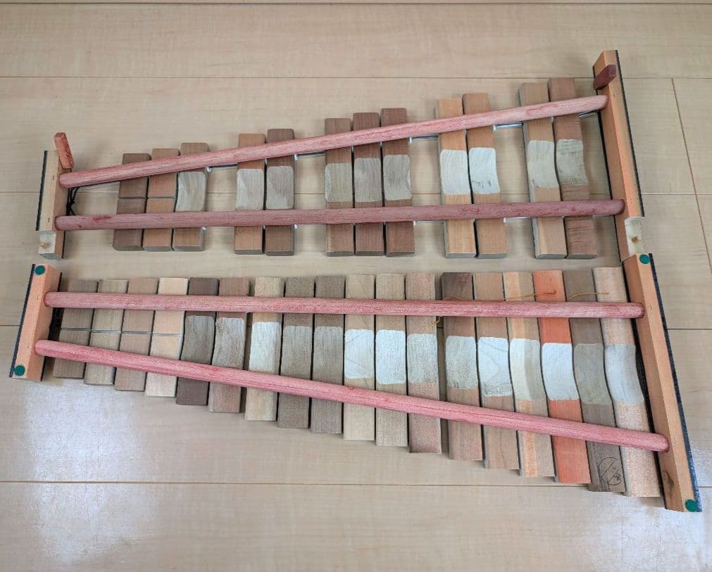 【美品】YAMAHA ヤマハ 卓上木琴 NO.185 マレット付き 打楽器