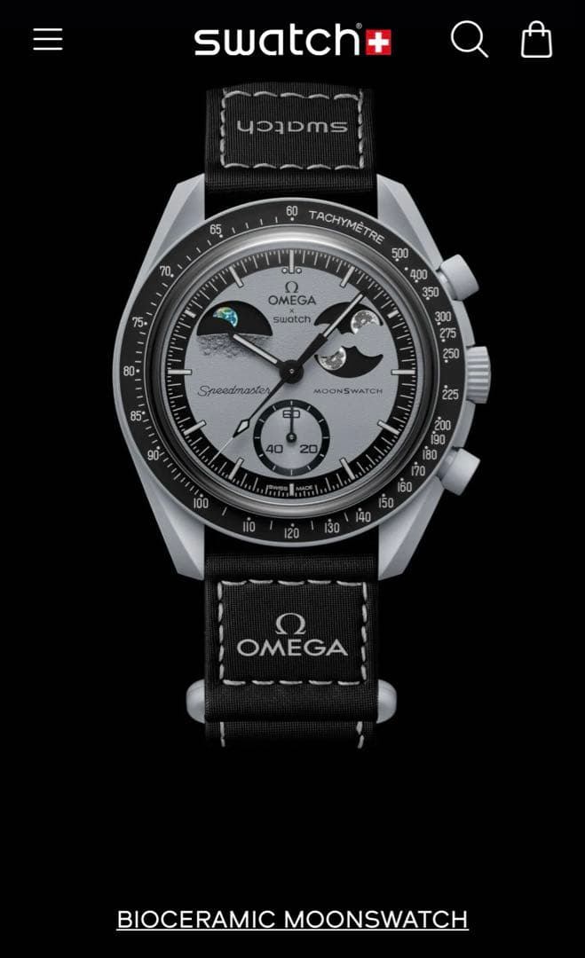 OMEGA X Swatch MISSION TO EARTHPHASE 新品