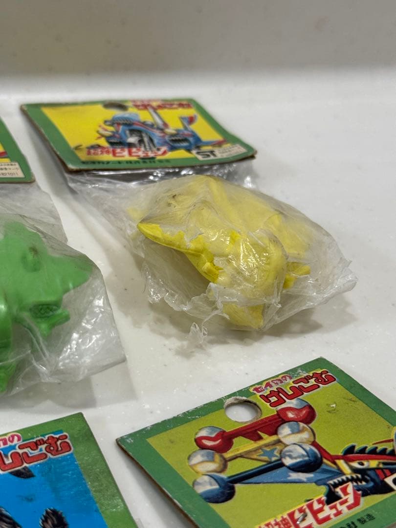 セイカ　消しゴム　超神ビビューン　レトロ　当時物　おもちゃ　石森プロ　戦隊モノ