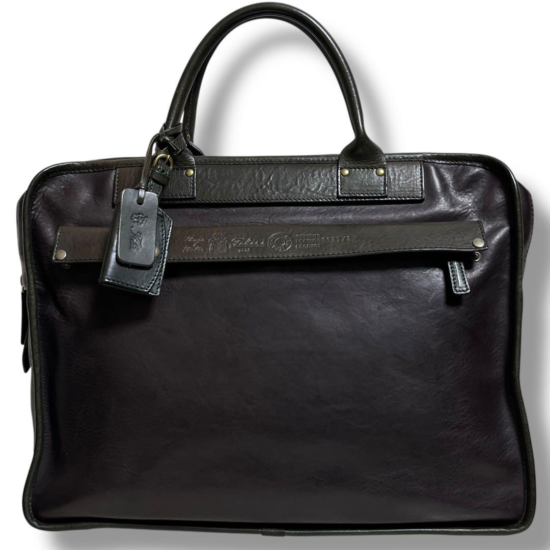 新品同様品✨ Felisi グレインレザー ブリーフケース【限定モデル】