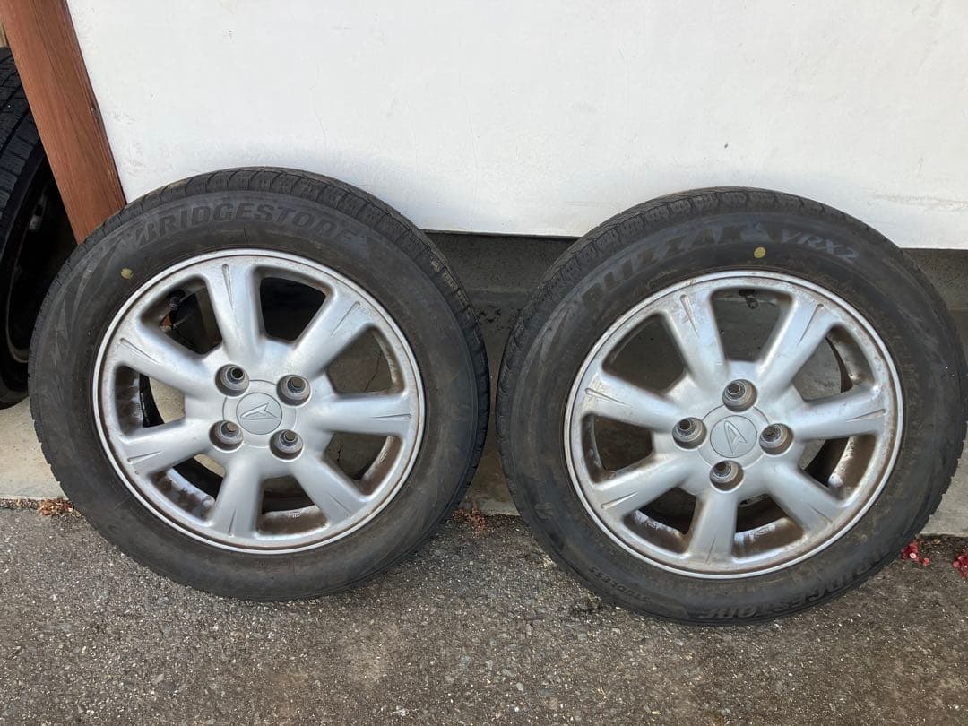 山岸佑児①　14インチ アルミホイール 4本 155/65R14付