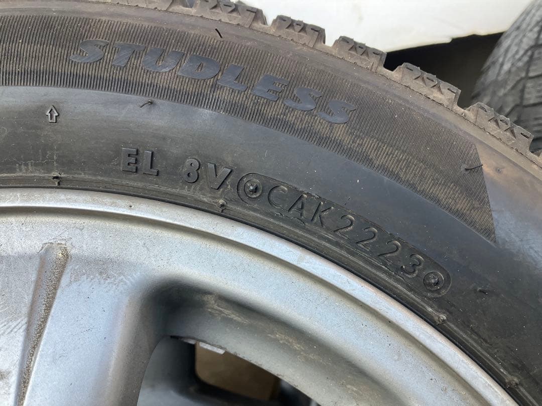 山岸佑児①　14インチ アルミホイール 4本 155/65R14付