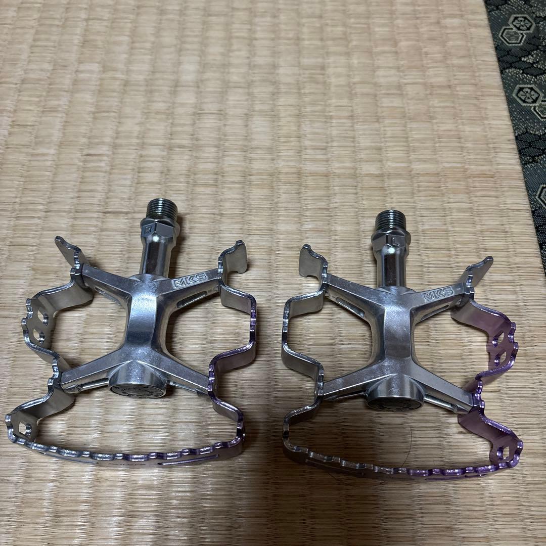 三ヶ島ペダル A uroraシルバーパープル