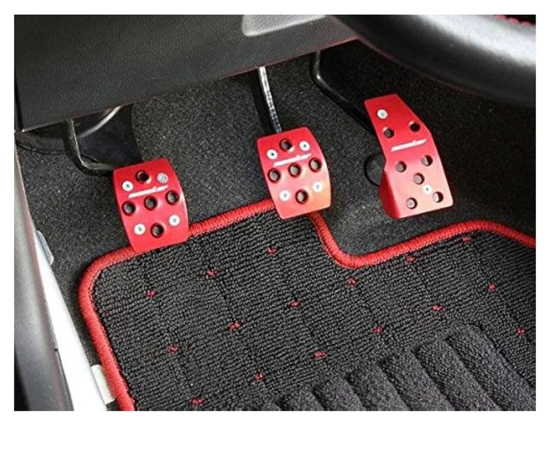 G569 スポーツドライビングペダルカバー レッド アルマイト スイフトスポーツ