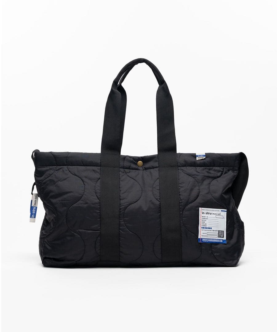 【in・stru(men-tal)】Quilted Ripstop Bag
