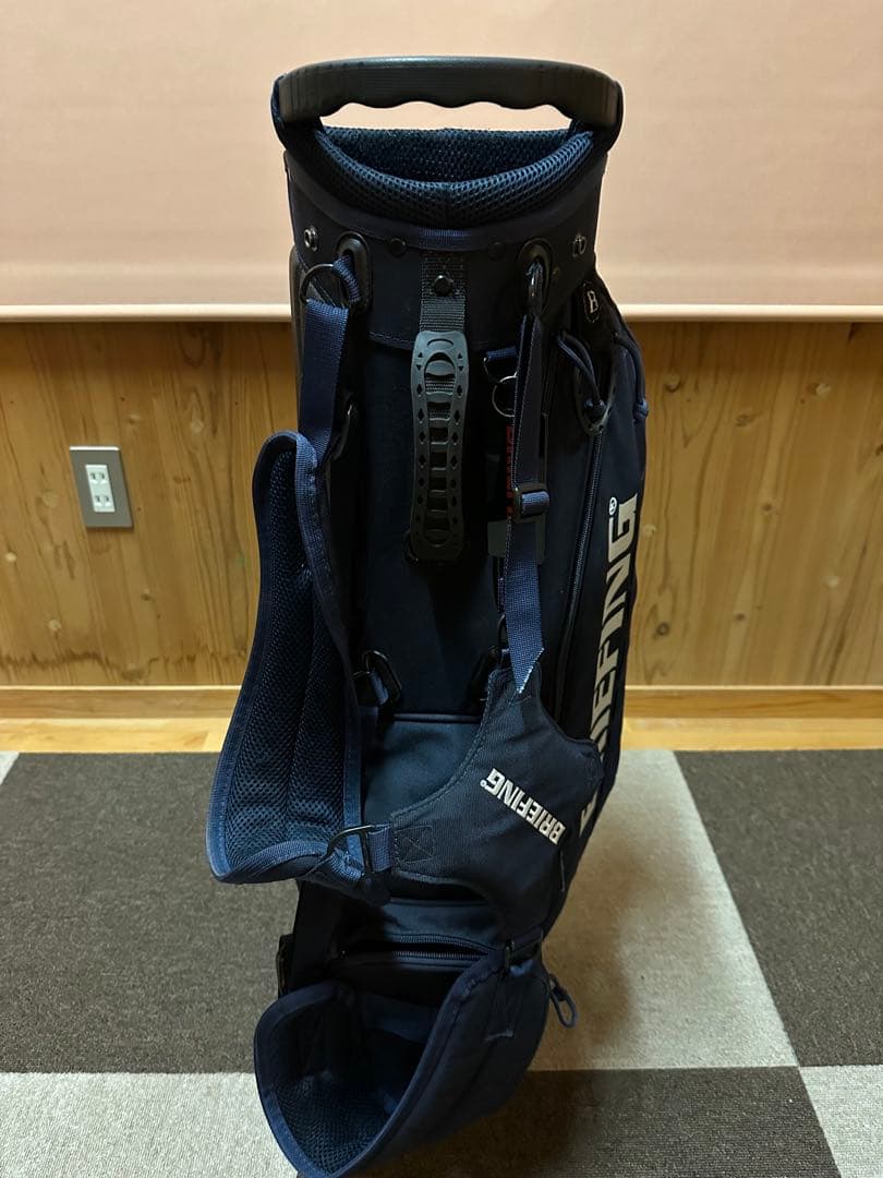 Briefing CR-4 #03キャディバッグ ネイビー