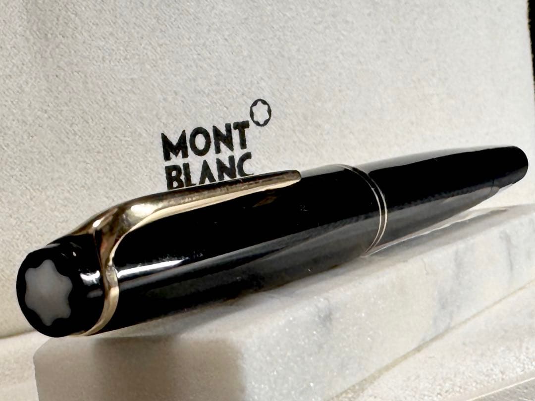 【極美品】モンブラン NO22万年筆 1960s ブラック F細字
