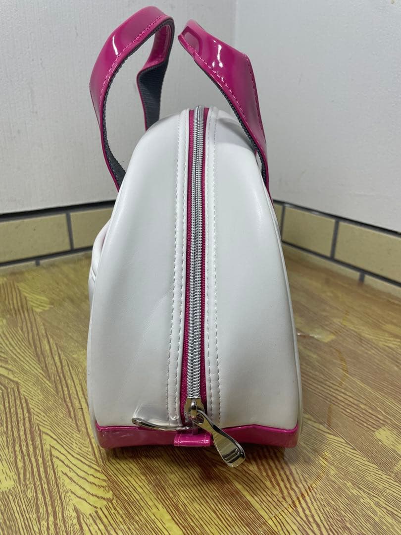 【2点セット】 PING ゴルフトートバッグ&カートバッグ ホワイト/ピンク