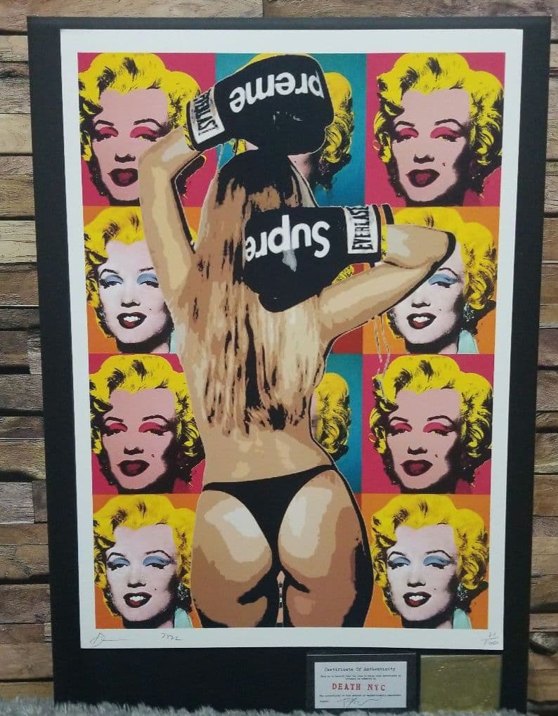 DEATH NYC 世界限定100枚マリリン・モンロー ANDY WARHOL