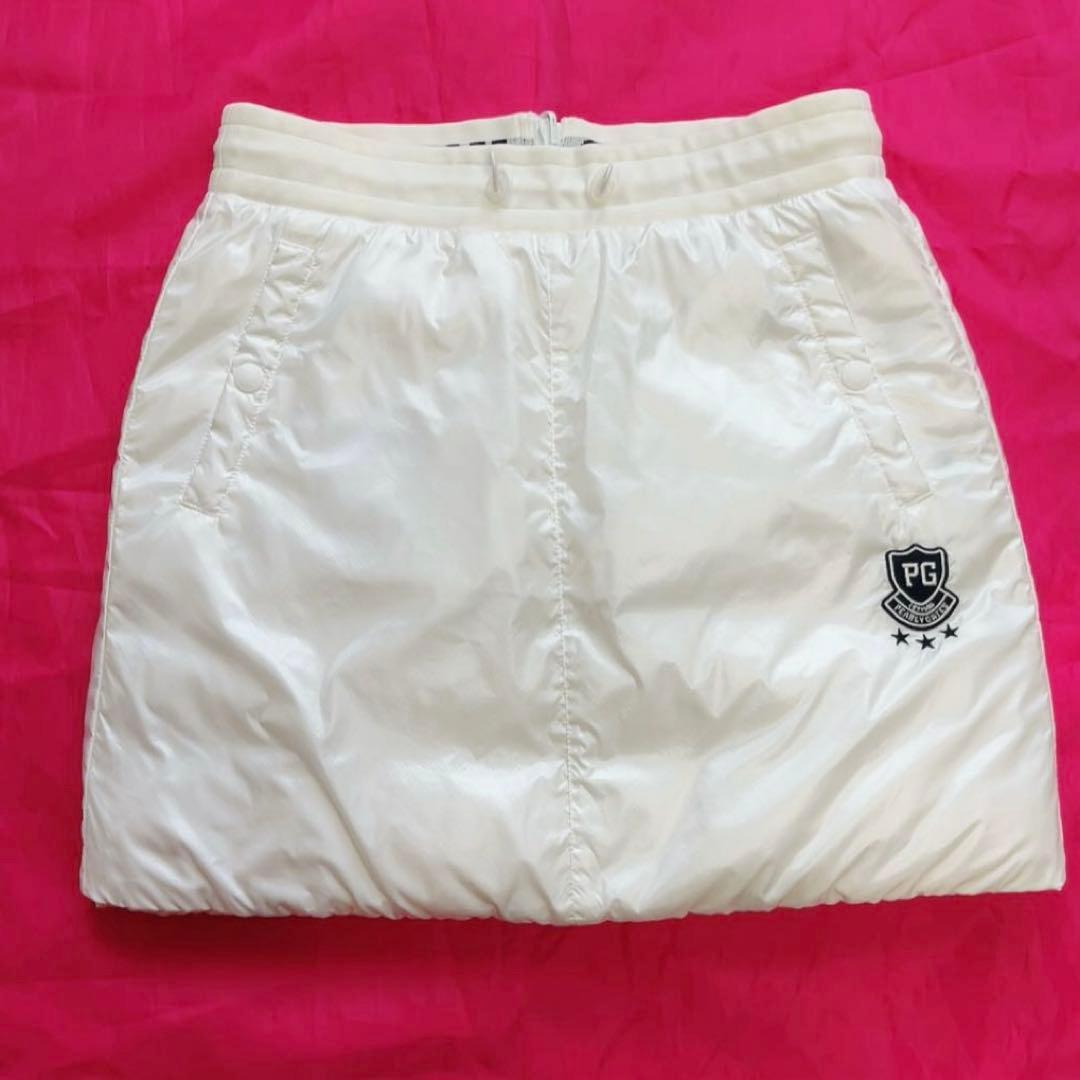 パーリーゲイツ　セットアップ　ダウン　ベスト　スカート　スター　リバーシブル