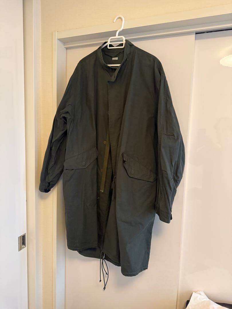 アプレッセ　a.presseモッズコート サイズ2 ダークグリーン　新品同様
