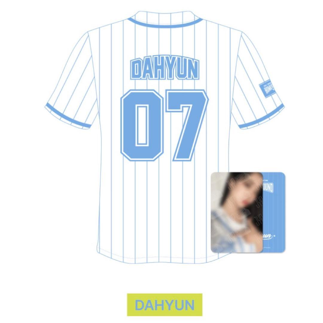 【美品】TWICE  9ROUND トレカ付きユニフォーム ダヒョン