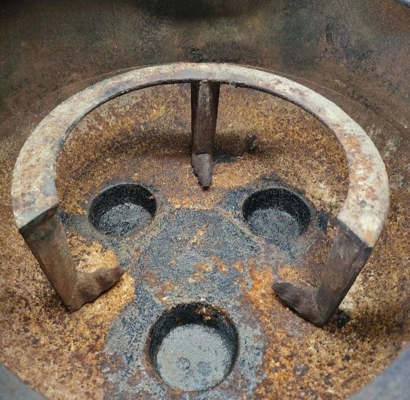 茶道具 鉄瓶 風炉釜 鉄釜 鋳物 骨董品 古美術 鉄 真鍮