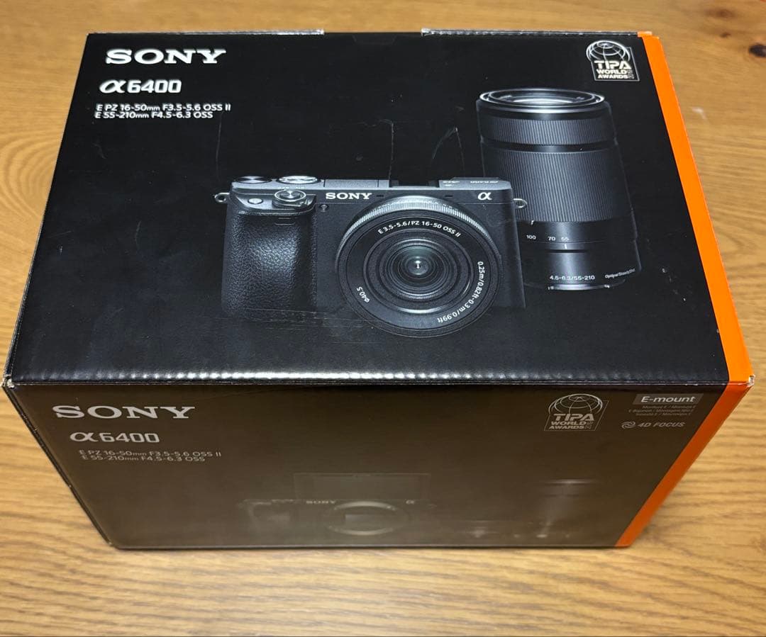 α6400 ダブルズームレンズキット[ILCE-6400X B] 極美品