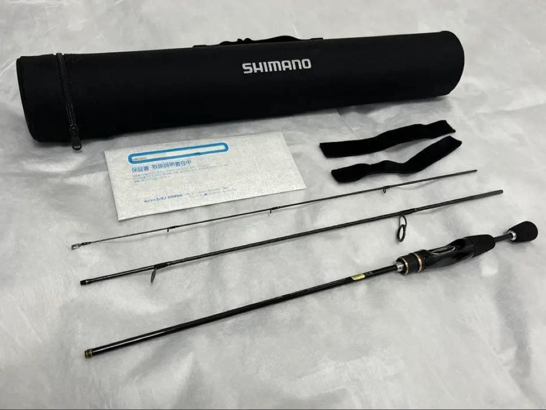 シマノ　フリーゲームxt　s49UL　パックロッド　モバイルロッド　保証書付き