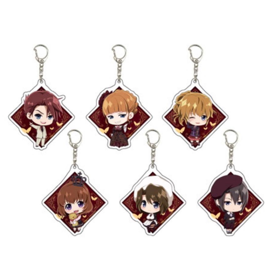 うみねこのなく頃に　アクリルキーホルダー6種