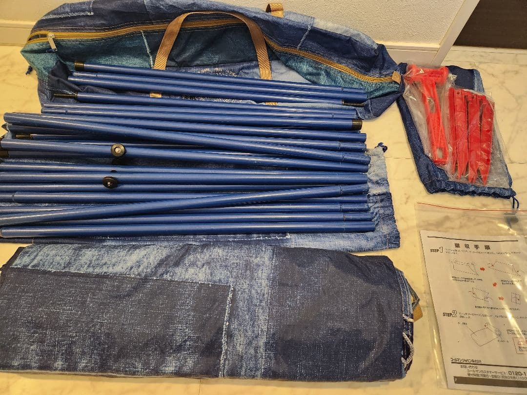 希少！ 美品 Coleman×モンロ　廃盤　インディゴレーベル