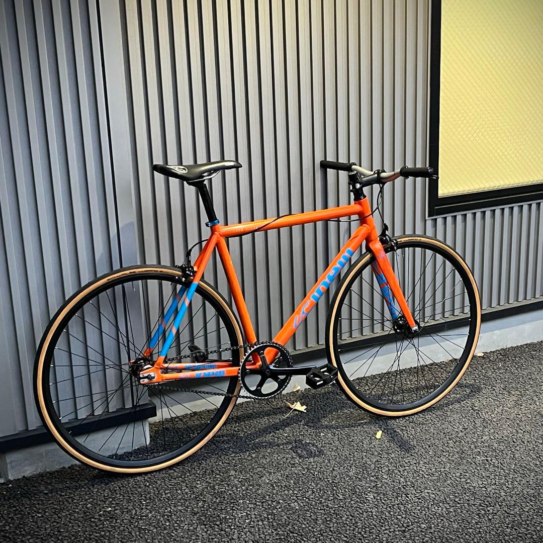 cinelli tipo pista Mサイズ 新品タイヤ&フリー チネリ 東京
