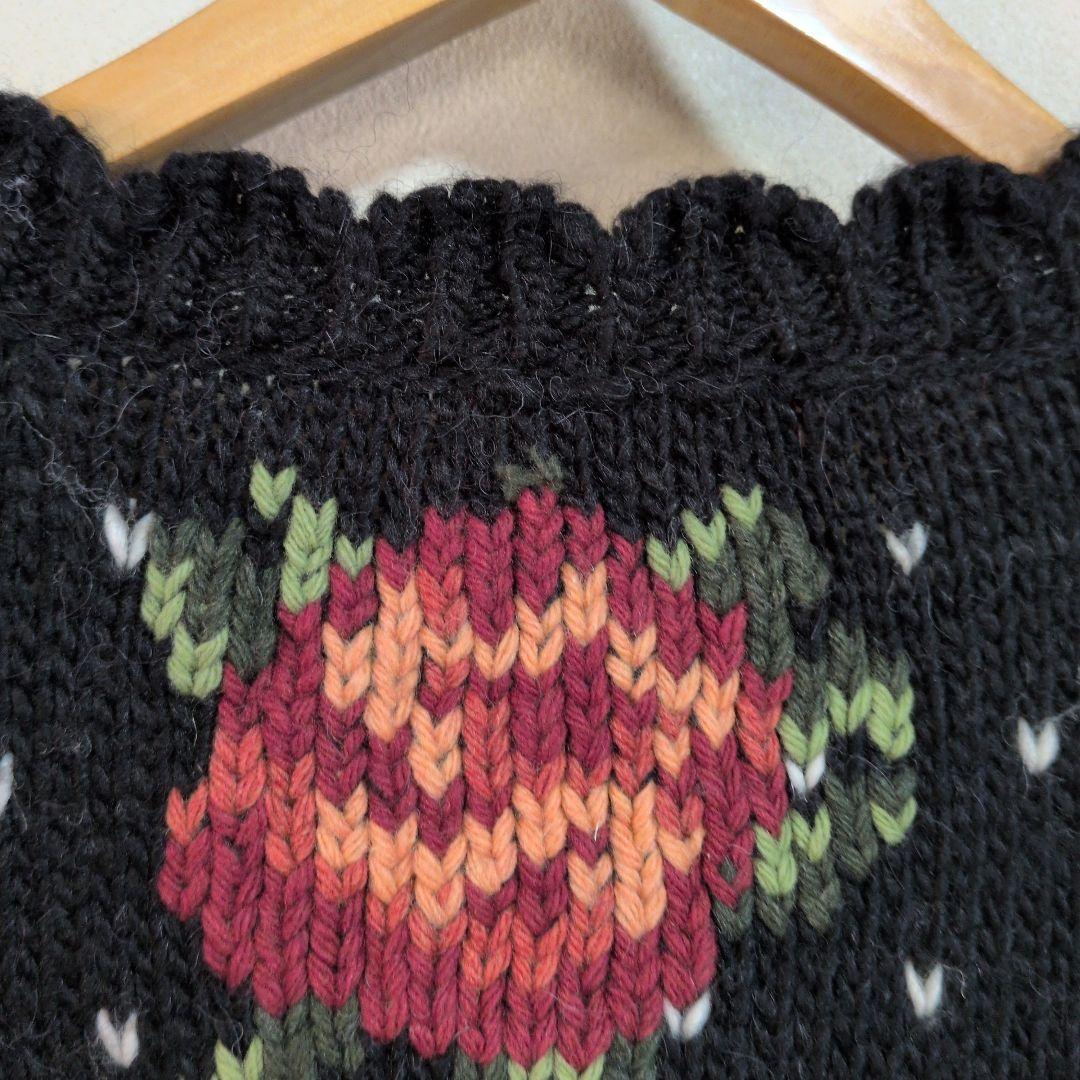 売り切り❗️最終価格から2,000円引きPINK HOUSE 薔薇のカーディガン