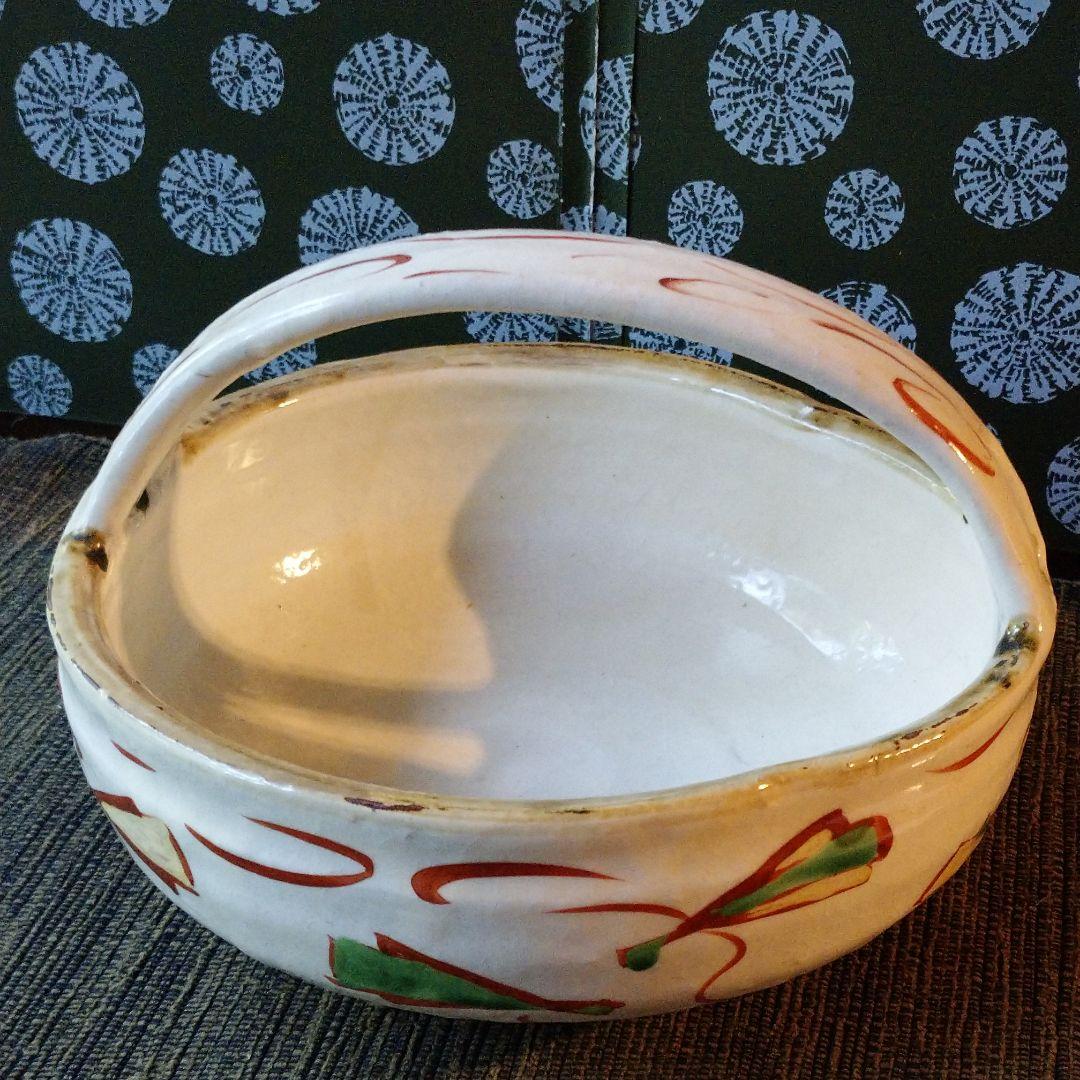 益子焼・馬場 由知子の赤絵の器