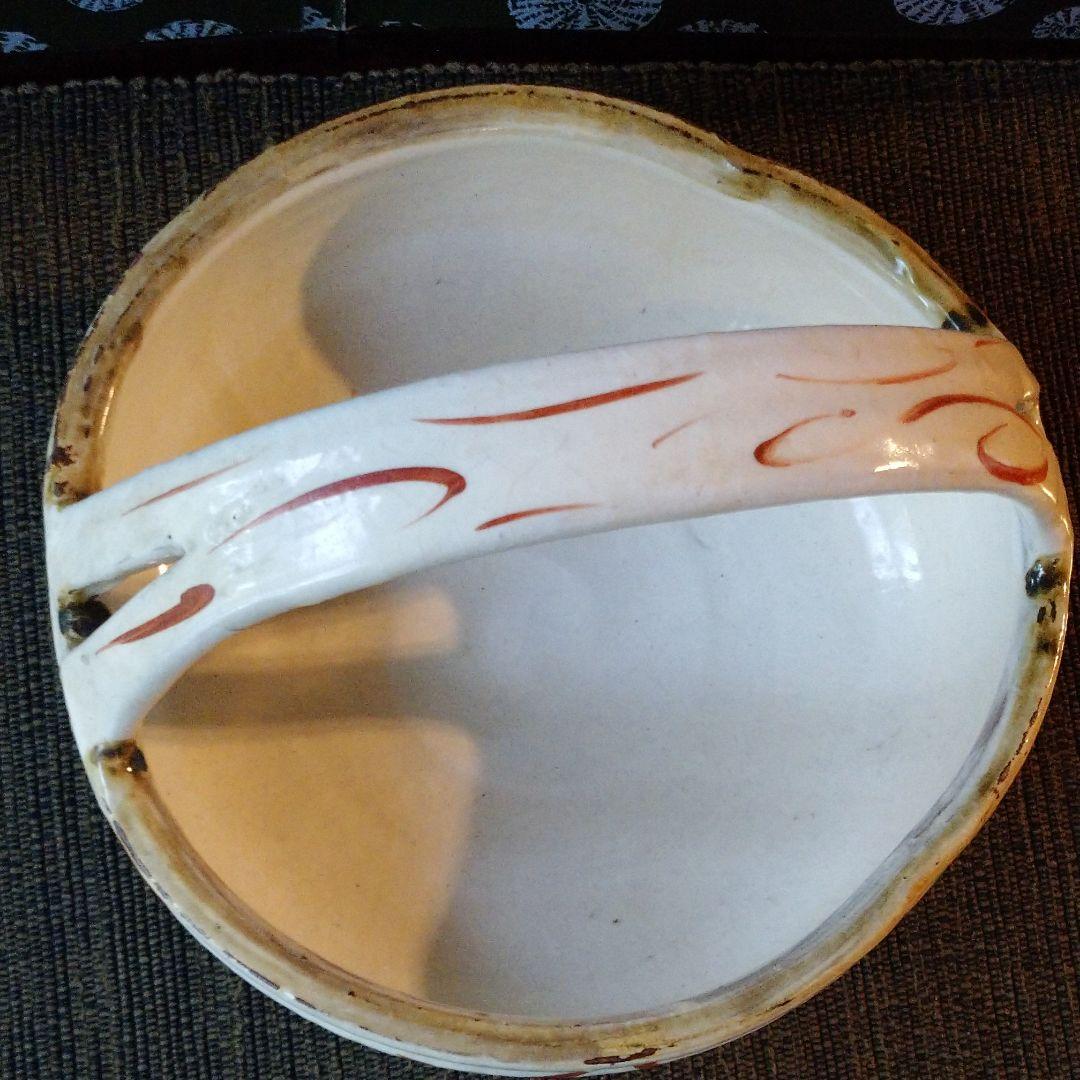 益子焼・馬場 由知子の赤絵の器