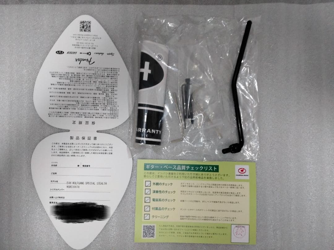 EVH Wolfgang Special Stealth Black 極美品