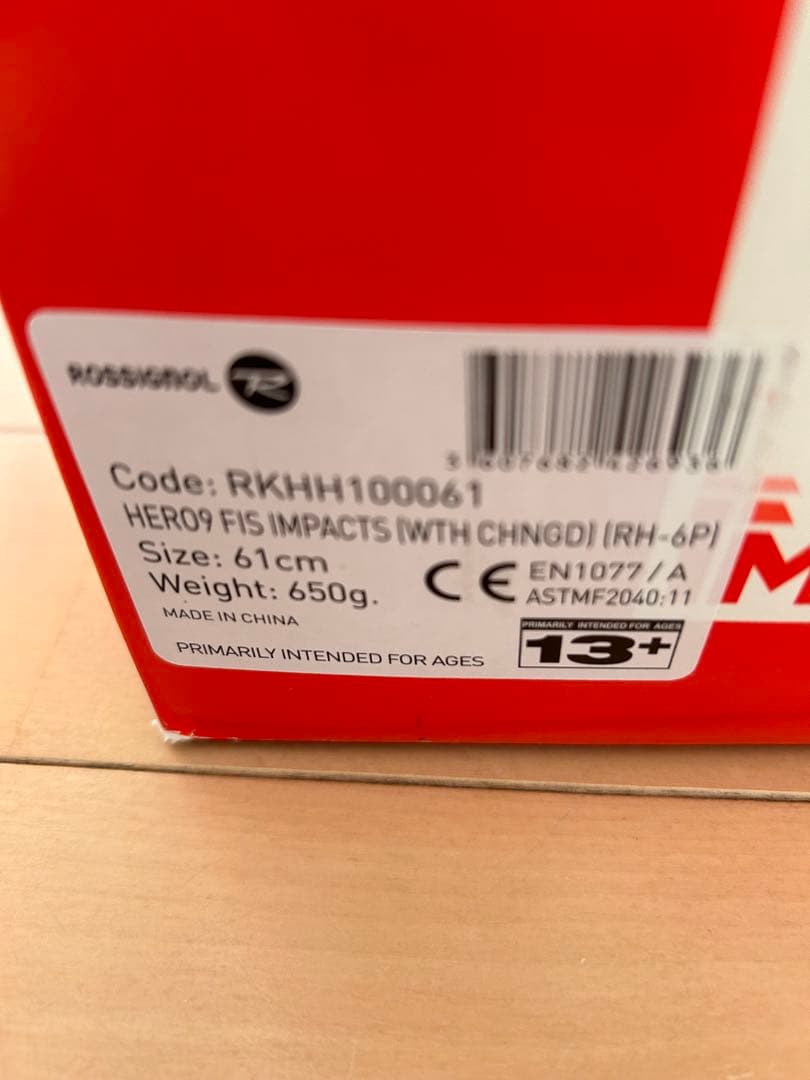 ROSSIGNOL HERO09 FIS IMPACTS ヘルメット 61cm