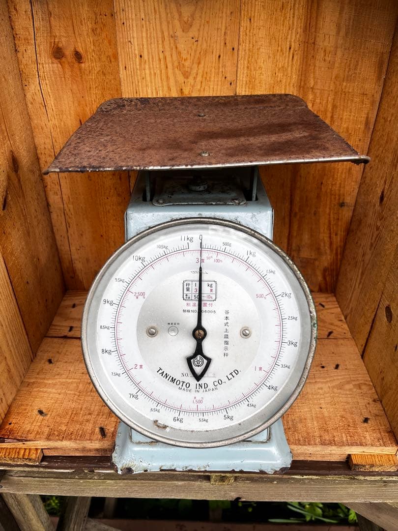 11キロ測り　はかり　昭和レトロ