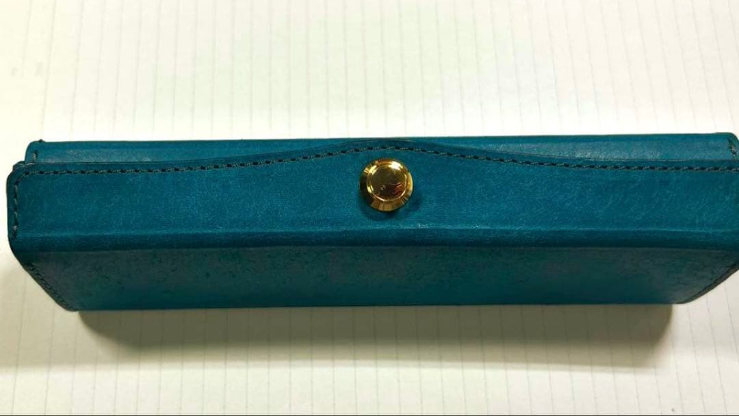 ドイツホック　スキットルペンケース　プエブロレザー