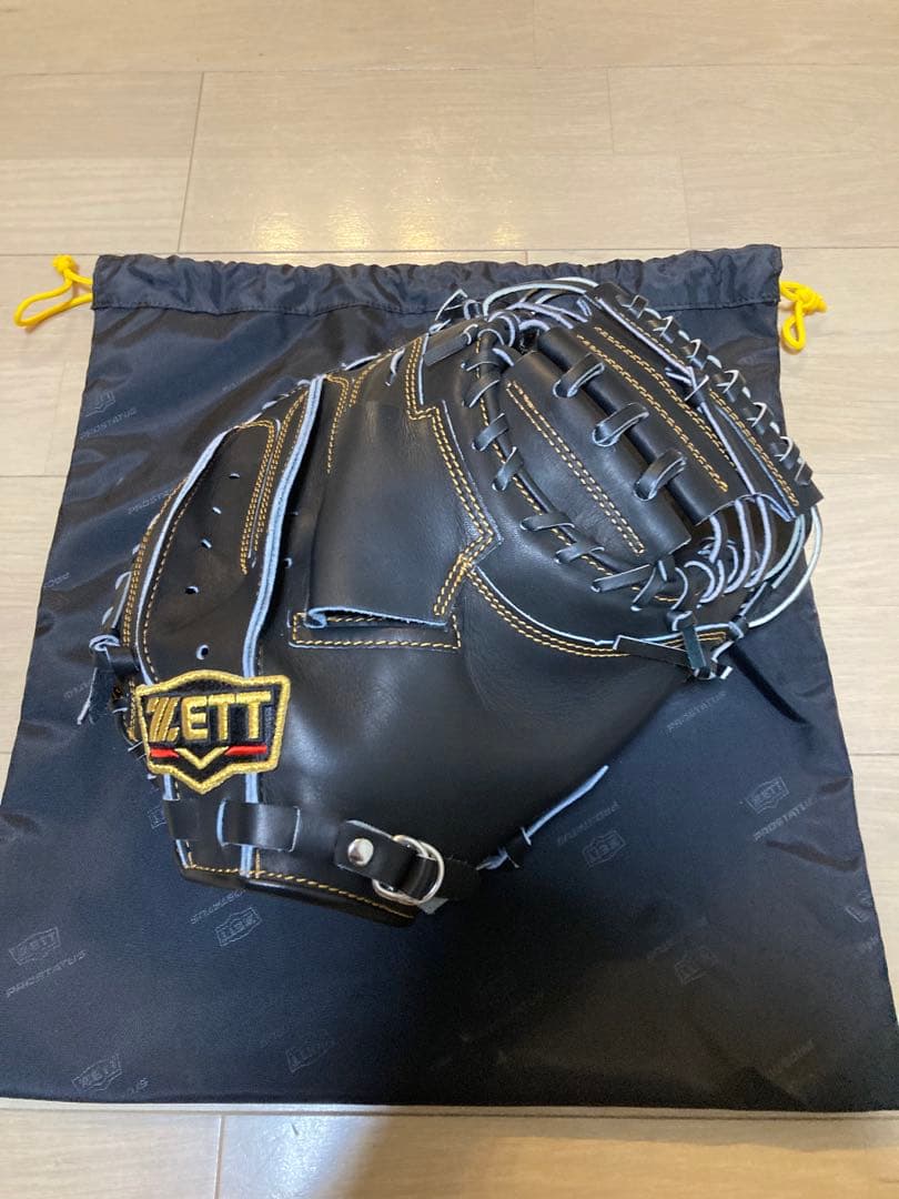 ZETT 軟式キャッチャーミット BRCB30920 小林誠司モデル　ブラック