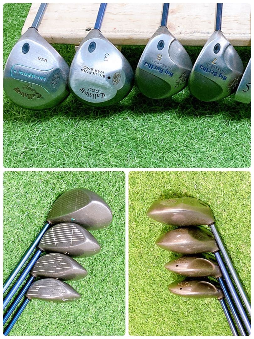 H9 キャロウェイ　初心者オススメ　ゴルフクラブ　メンズセット　右利き　12本
