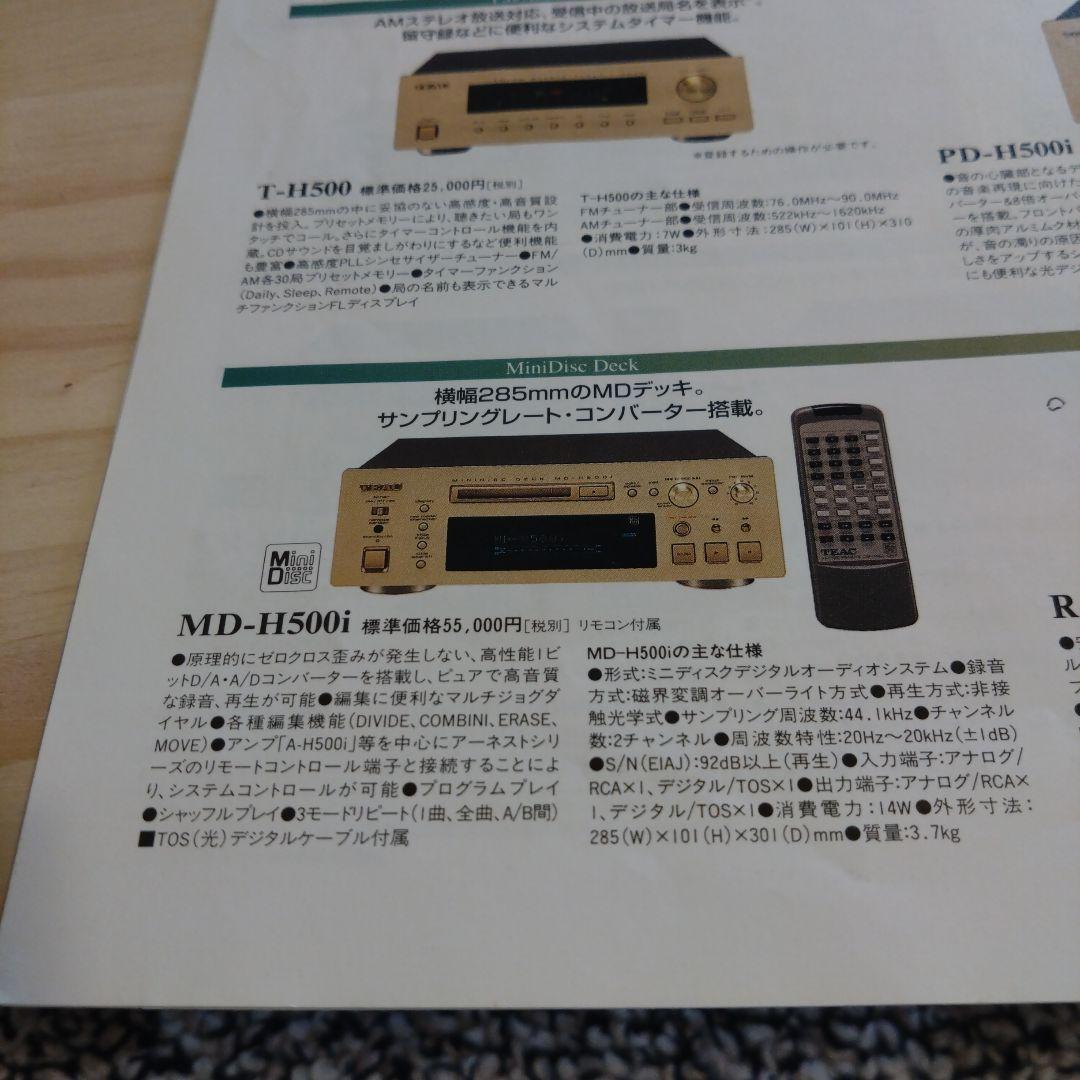 ティアック　 MD－Ｈ500i MDDECK