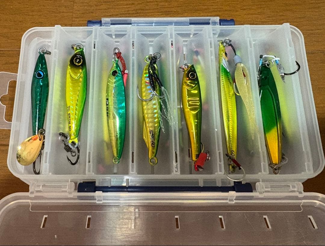 TGジグ　14個セット　ケース付