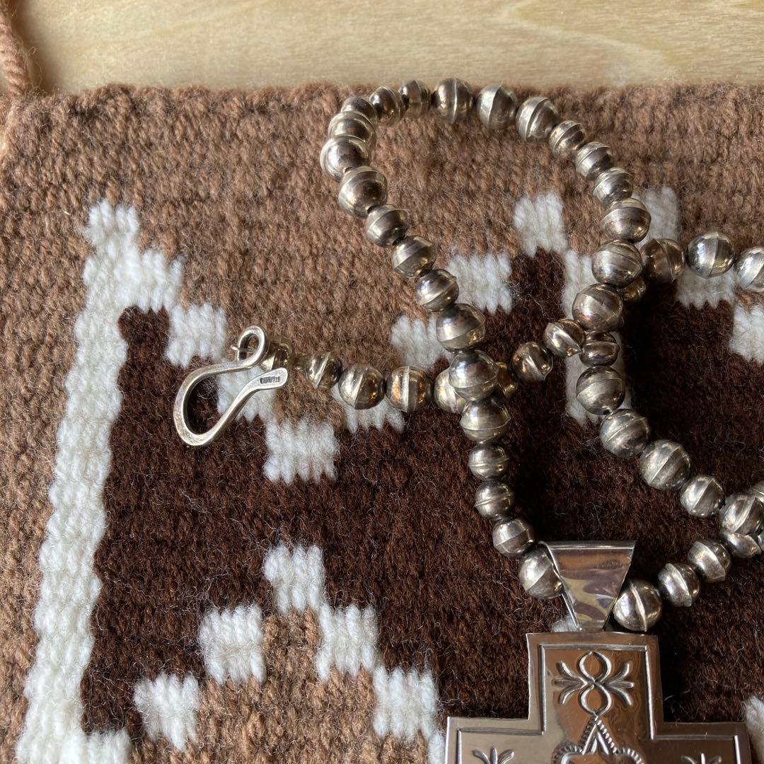 コレクション Vintage Navajo Silver Beads Necklace