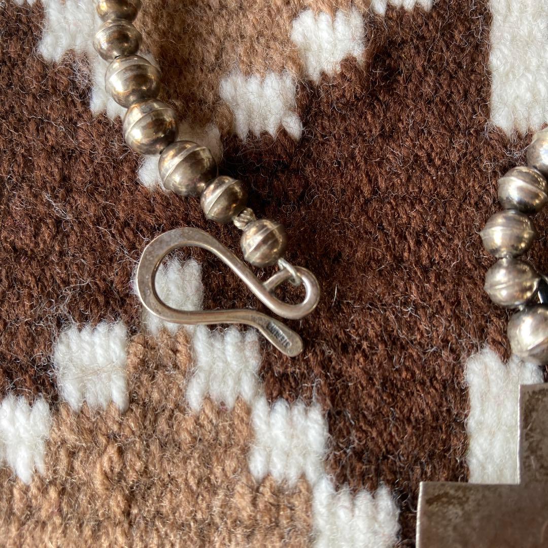 コレクション Vintage Navajo Silver Beads Necklace