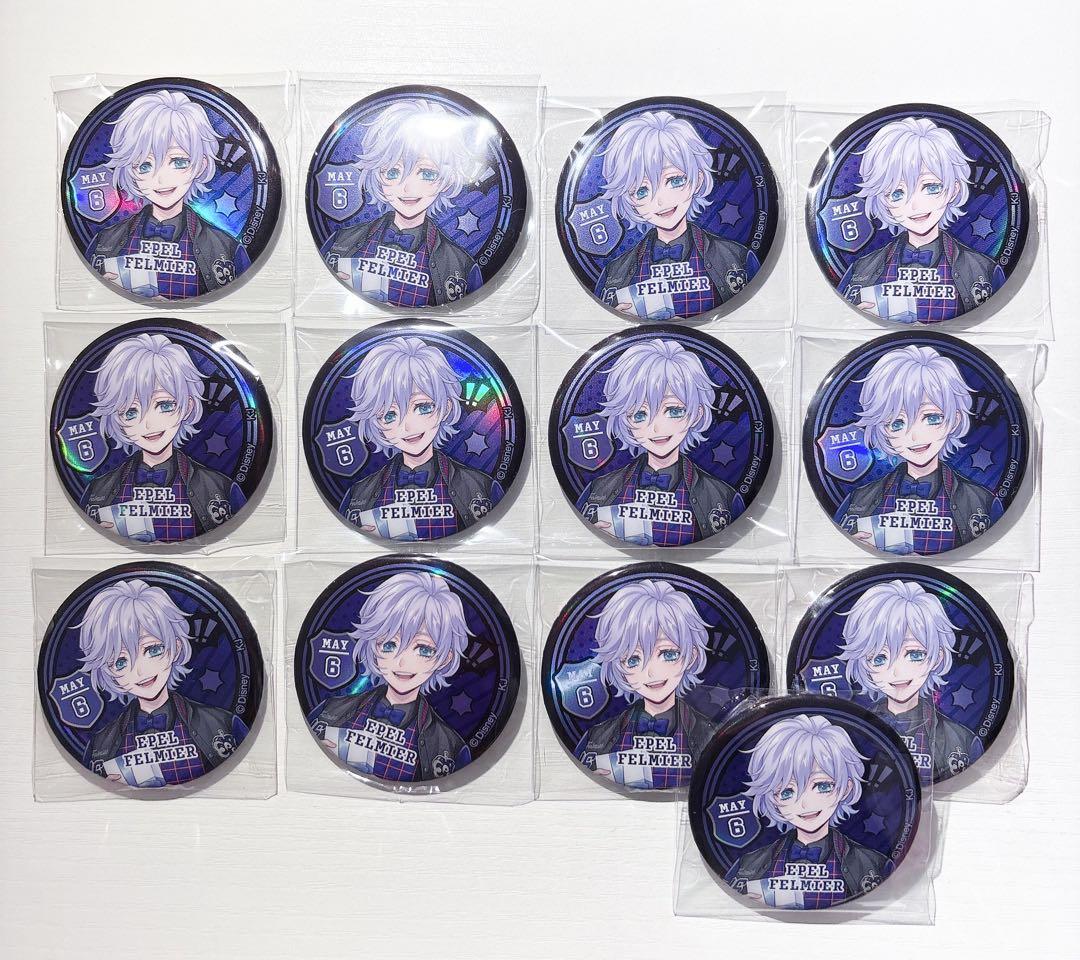 エペル 缶バッジ ツイステ ユニオンバースデー