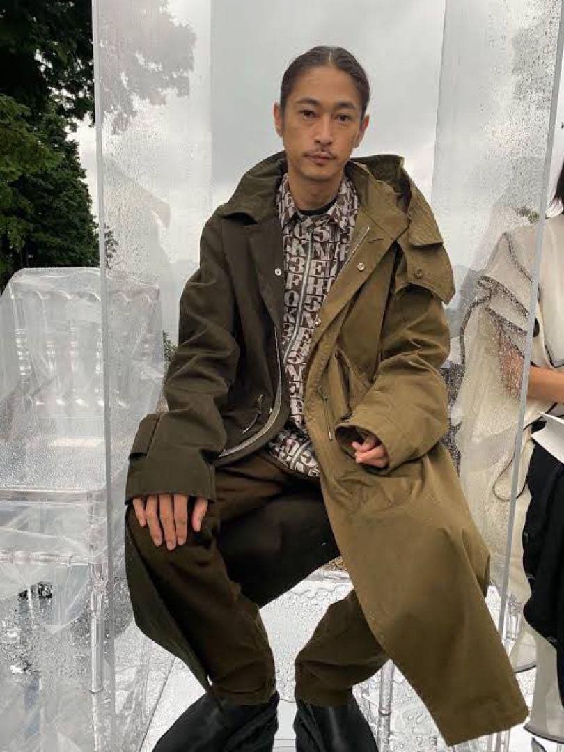 <年末大幅値下>sacai x Ten C モッズステンカラードッキングコート
