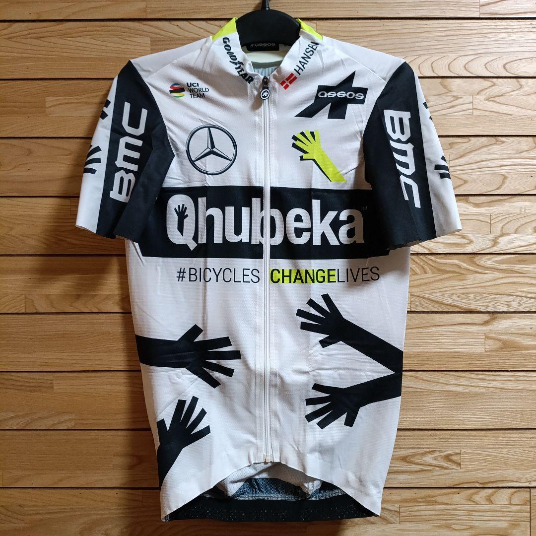 支給品　Team Qhubeka サイクルジャージ　ASSOS クベカアソス
