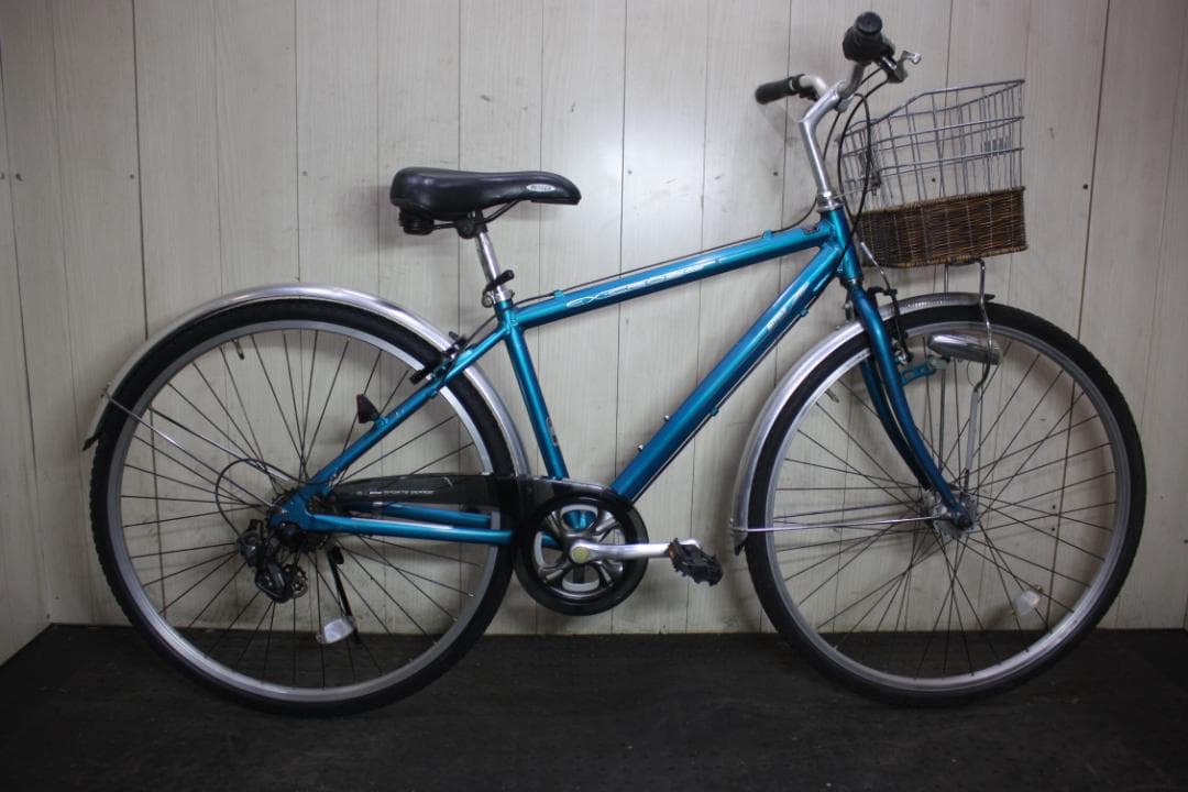 ミヤタ製 EX-CROSS 27型 7速 AUTO LED仕様通勤クロス