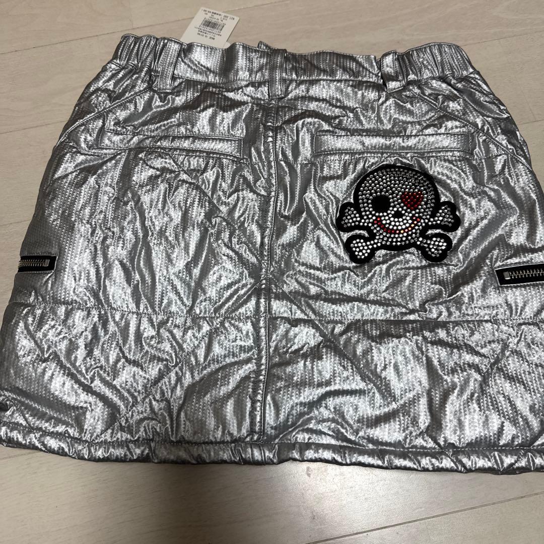 DANCE WITH DRAGON シルバー スカート サイズ3