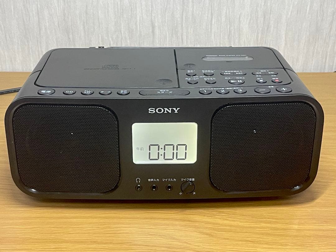SONY　CDラジカセ　CFD-S401　2020年製（送料込み）
