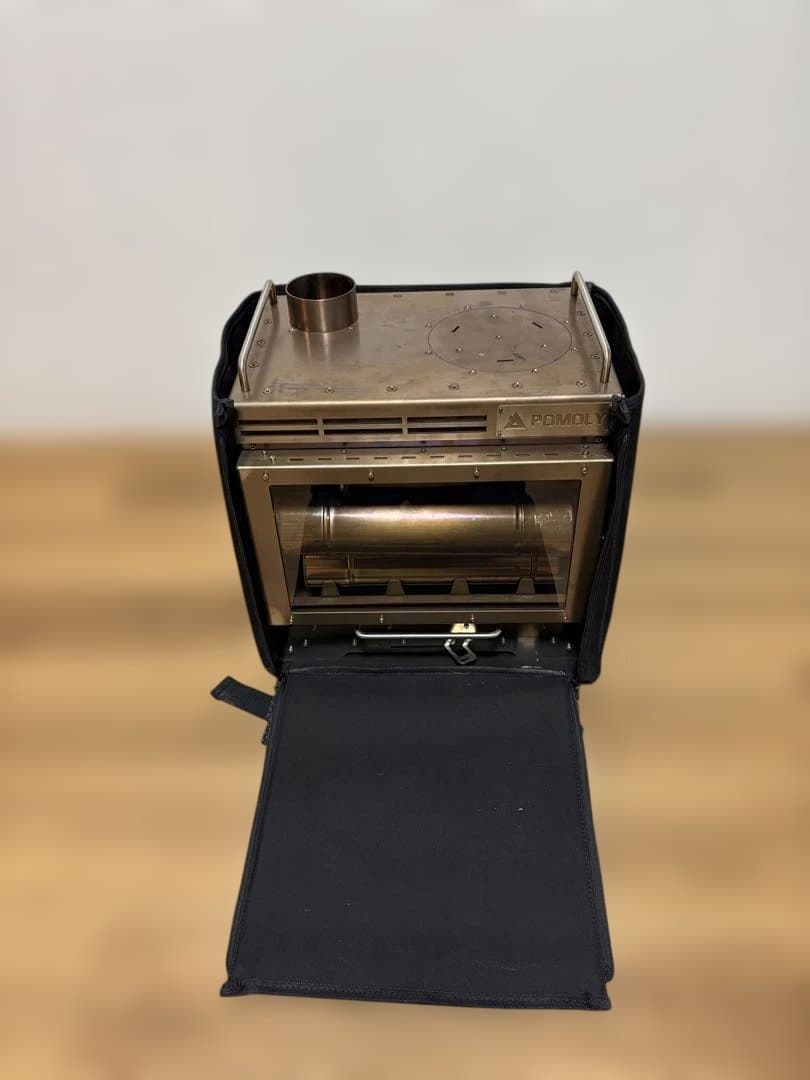 POMOLY Dweller Max 2.0 ステンレス製キャンプ用薪ストーブ