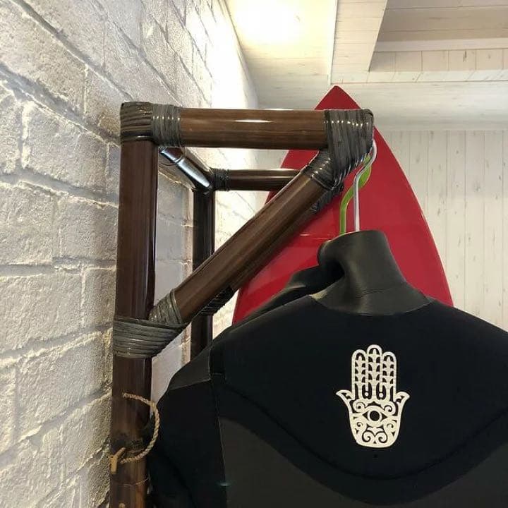 サーフボードラック　バリ　バンブー　オルタナティブ　ツインフィン　ミッドレングス