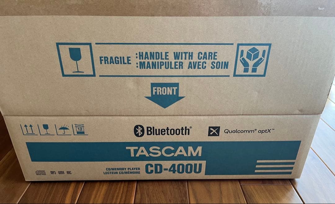 ★値引しました★【未使用品】TASCAM CD-400U 1Uマルチプレーヤー