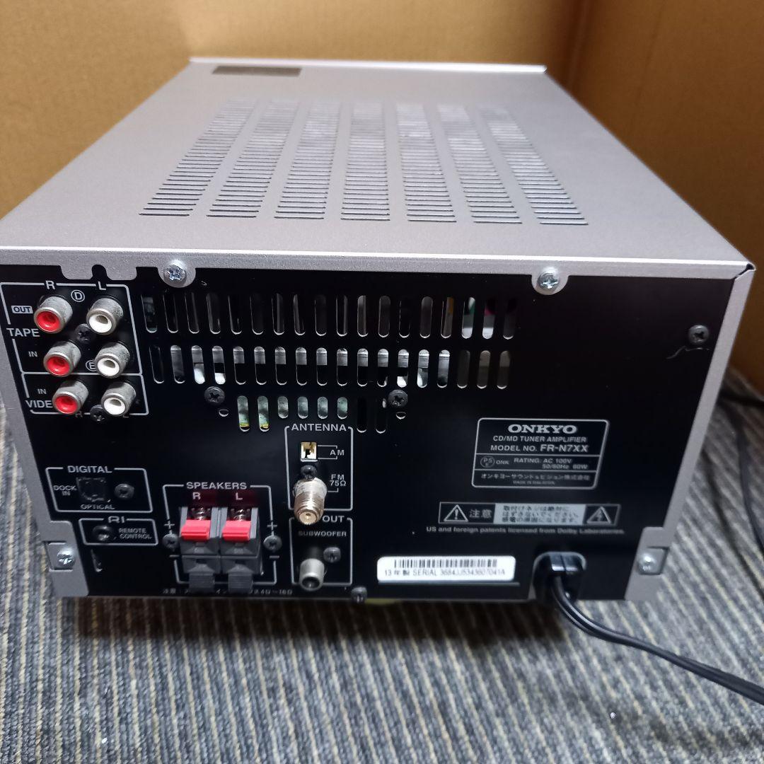 ONKYO FR-N7XX(B)美品 完動品ピックアップ交換整備済み