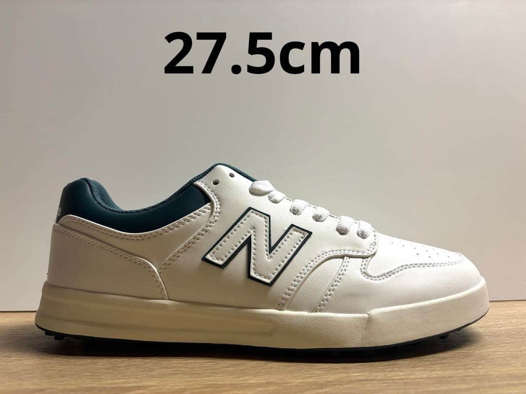 未使用 27.5cm 2E ニューバランスゴルフシューズUGC480PAホワイト